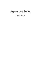 Acer Aspire ONE D150 User Manual