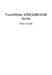 Acer TravelMate 3290 Series User Manual