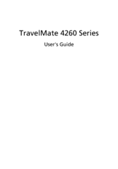 Acer TravelMate 4260 User Manual