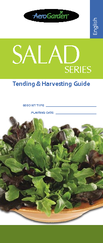 AeroGarden Salad Series Tending & Harvesting Manual