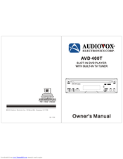 Audiovox 1287109 Owner's Manual