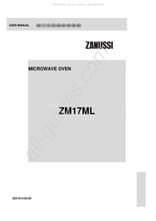 Zanussi ZM17ML User Manual