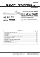 Sharp SD-AT1000H Service Manual