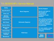 Panasonic TX-28XD4F Service Manual