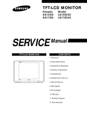 Samsung LS15E33C Service Manual