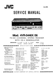 Jvc 4VR-5446X/56 Service Manual