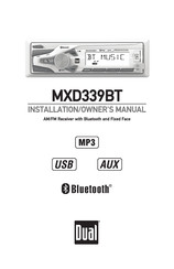 Dual MXD339BT Installation & Owner's Manual