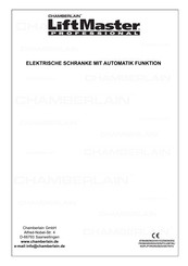 Chamberlain LiftMaster Professional 475M Manual
