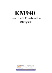 Kane KM940 Manual