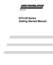 Data Translation DT3133-ISO Getting Started Manual