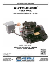 KUSSMAUL AUTO-PUMP Instruction Manual