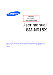 Samsung SM-N915X User Manual