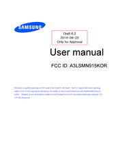 Samsung SMN915KOR User Manual