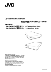 JVC PK-EXT40TG Instructions Manual