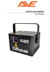 AVE ECLIPSE CLUB 1000MKII User Manual