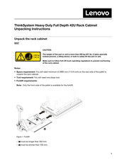 Lenovo ThinkSystem Heavy Duty Unpacking Instructions Manual