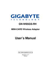 Gigabyte GN-WI05GS-RH User Manual