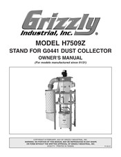 Grizzly H7509Z Owner's Manual