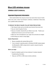 Buffalo SRMB08 User Manual