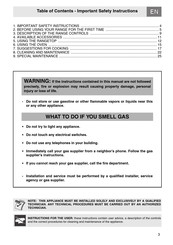 Smeg C24GGXU Manual
