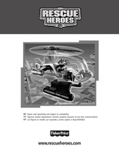 Fisher-Price RESCUE HEROES Assembly Instructions Manual