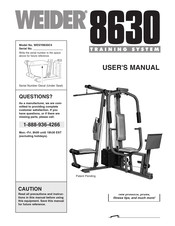 Weider WESY8630C4 User Manual