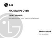LG MH6083ALB Owner's Manual