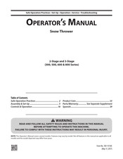 Cub Cadet 31AH54VT709 Operator's Manual