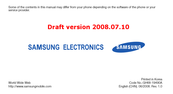 Samsung SGH-G508E User Manual