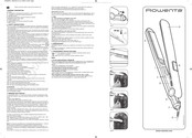 Rowenta EASY STYLIST KERATIN & SHINE SF6052K0 Quick Start Manual