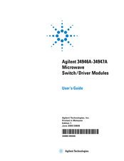 Agilent Technologies 34947A User Manual