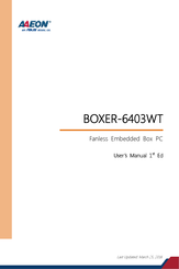 Asus Aaeon BOXER-6403WT User Manual