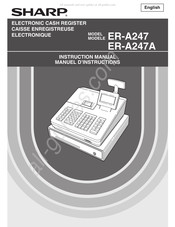 Sharp ER-A247 Instruction Manual