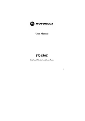 Motorola FX-850C User Manual