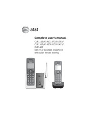 AT&T CL81113 Complete User's Manual