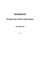 Linksys WUSB54AGP User Manual