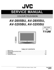 JVC AV-32X5SU Service Manual