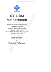 SOYO SY-6IBM User's Manual & Technical Reference