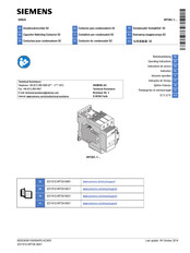Siemens SIRIUS 3RT263-1 Series Operating Instructions Manual