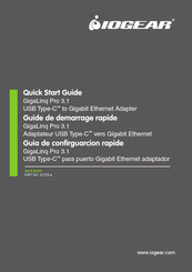 IOGear GigaLinq Pro 3.1 Quick Start Manual