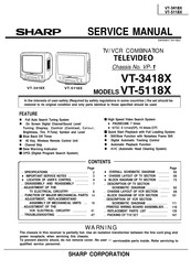Sharp VT-5118X Service Manual