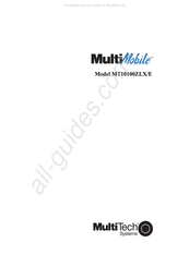 Multitech Multimobile MT10100ZL-X/E Owner's Manual