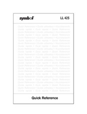 Symbol LL 425 Quick Reference