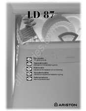 Ariston LD 87 Installation And Use Manual