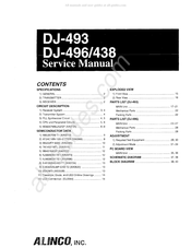 Alinco DJ-496 Service Manual