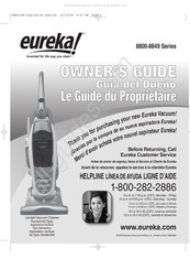 Eureka Capture 8806AVZ Owner's Manual