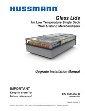Hussmann Glass Lids Installation Manual
