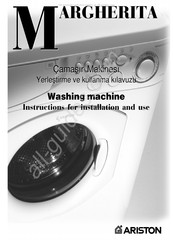 Ariston MARGHERITA Instructions For Installation And Use Manual