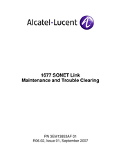 Alcatel-Lucent 1677 SONET Link Maintenance And Trouble Clearing