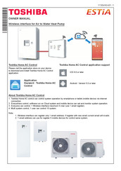 Toshiba ESTiA Owner's Manual